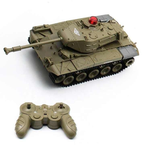 ماشین کنترلی شارژی تانک مقیاس MZ Military Battle Tank Toy 1:30_اسباب بازی